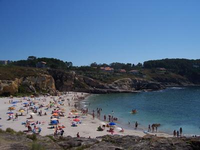סנשנשו Apartamentos De Uso Turistico Fontina - Playa Montalvo - Sanxenx0 -Pontevedra מראה חיצוני תמונה